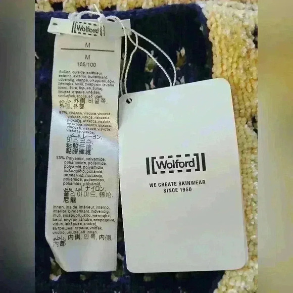 WOLFORD KNIT NET TOP LONG SLEEVE. - Picture 5 of 6